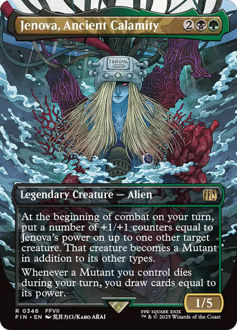 Jenova, Ancient Calamity (FIN-346) - FINAL FANTASY (Borderless) Foil