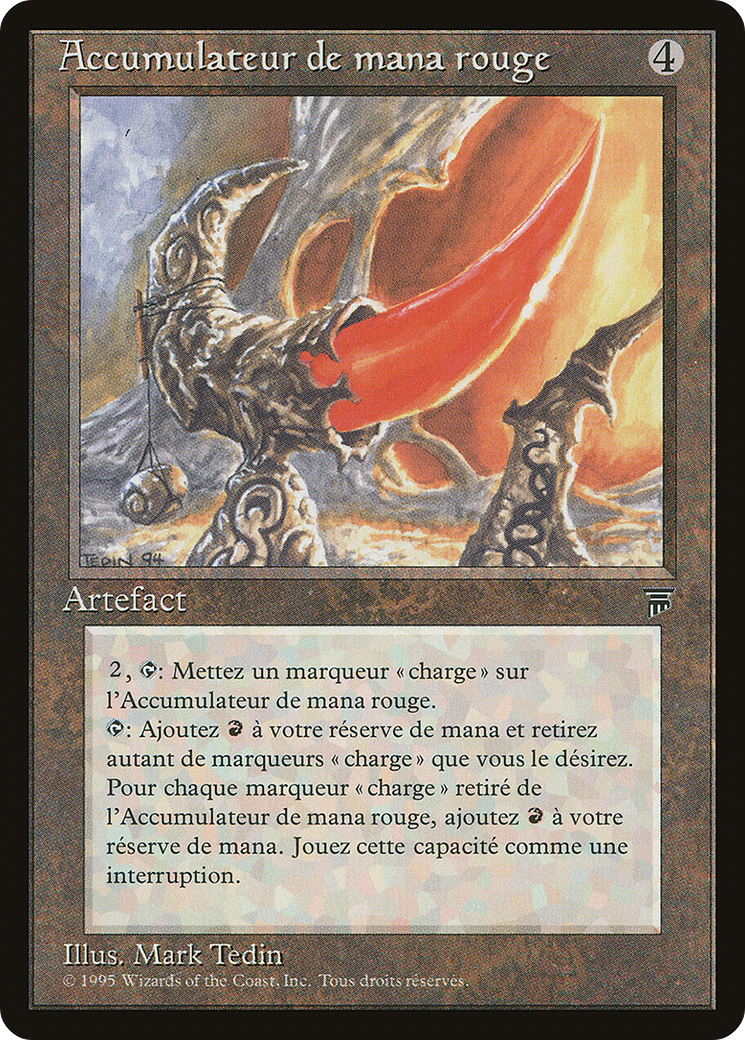 Red Mana Battery (REN-) - Renaissance