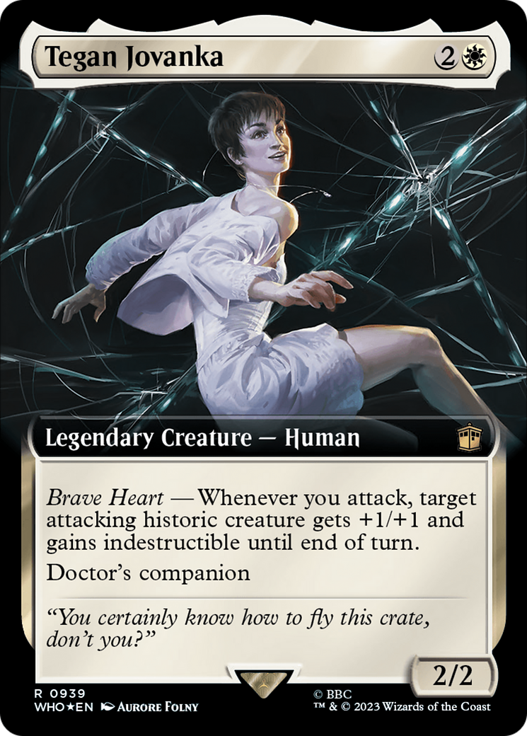 Tegan Jovanka (WHO-939) - Doctor Who: (Extended Art) Foil