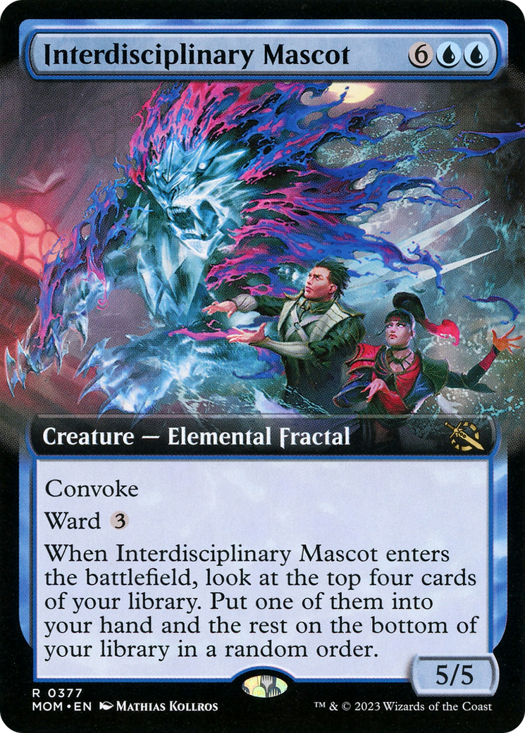 Interdisciplinary Mascot (MOM-377) - March of the Machine: (Extended Art)
