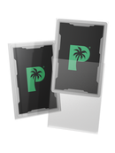 Palms Off Gaming Blackout Deck Sleeves Clear - Standard Size - Matte