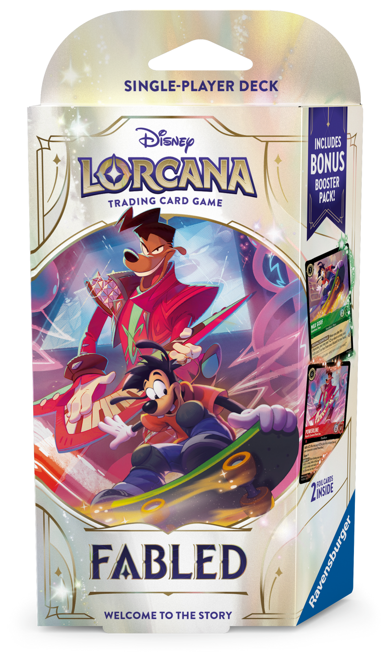 lorcana starter decks decklist Disney Lorcana