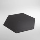 Gamegenic Magnetic Dice Tray Hexagonal - Black/Gray