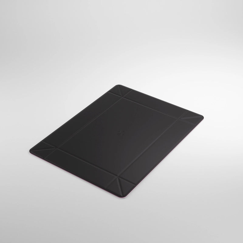 Gamegenic Magnetic Dice Tray Rectangular - Black/Pink