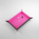 Gamegenic Magnetic Dice Tray Rectangular - Black/Pink