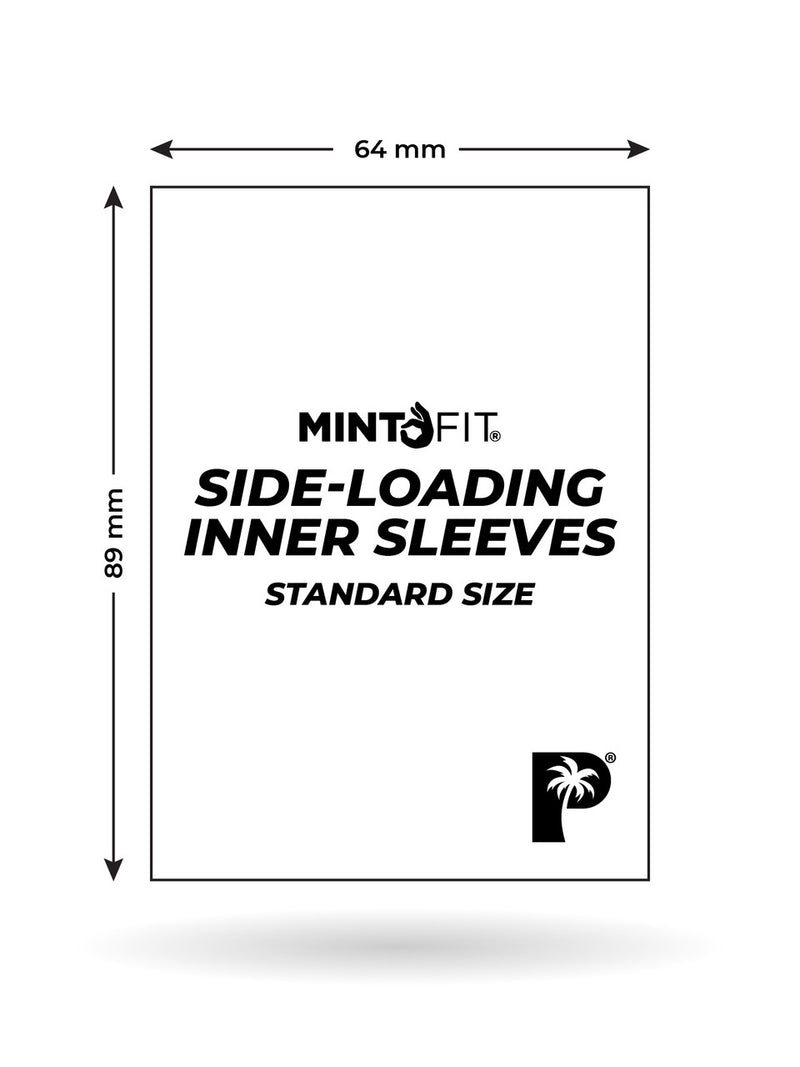 Palms Off Gaming - MintFit Side-loading Inner Sleeves - Standard Size - 100pc