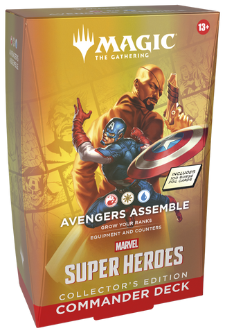 MTG Marvel Super Heroes - Avengers Assemble Collector Commander Deck