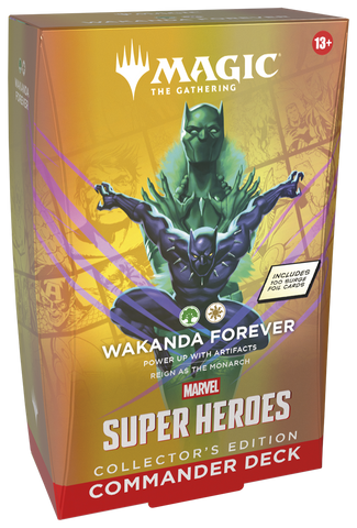 MTG Marvel Super Heroes - Wakanda Forever Collector Commander Deck