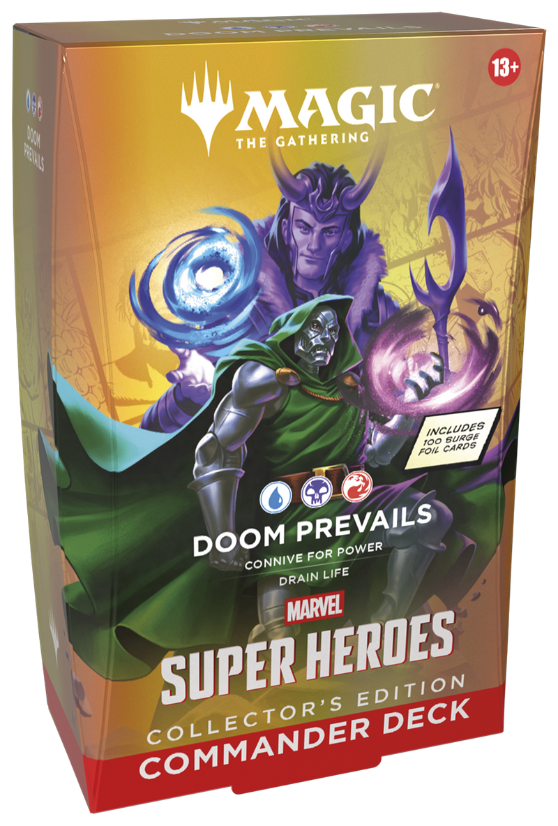 MTG Marvel Super Heroes - Doom Prevails Collector Commander Deck