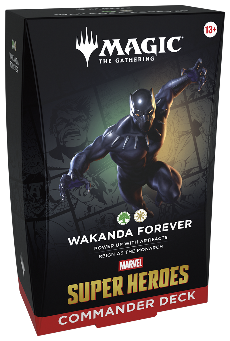 MTG Marvel Super Heroes - Wakanda Forever Commander Deck