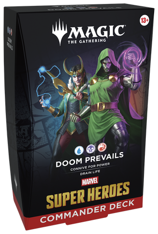 MTG Marvel Super Heroes - Doom Prevails Commander Deck