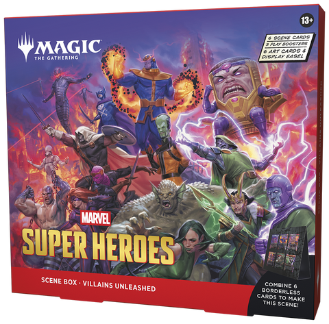 MTG Marvel Super Heroes - Scene Box Villains Unleashed