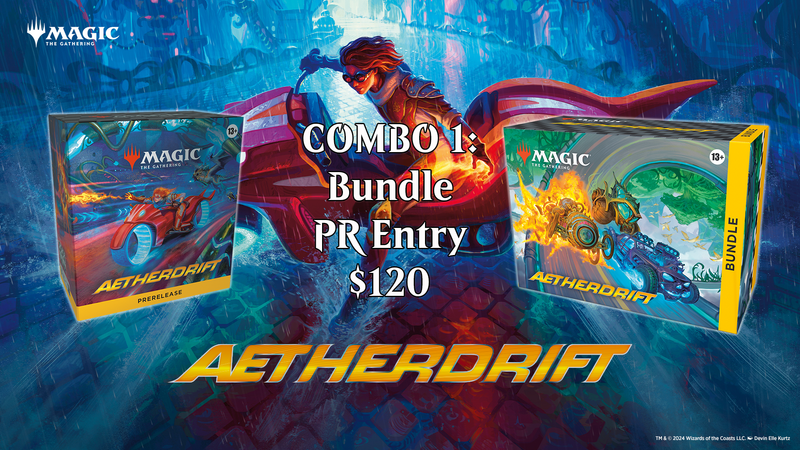 MTG Aetherdrift Pre-release Combo 1