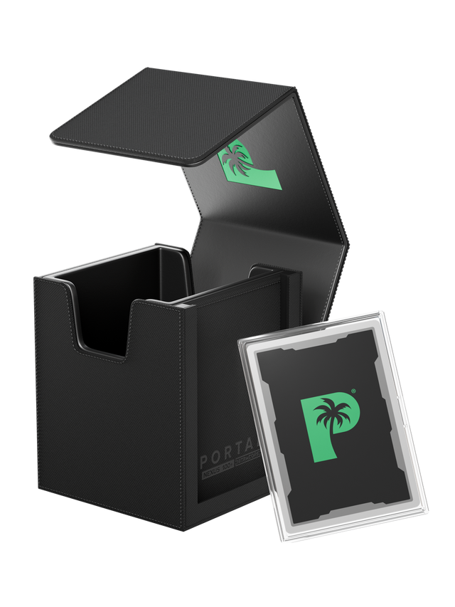 Palms Off Gaming - Portal Deck Box - Nexus 100+ Black