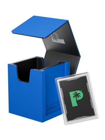 Palms Off Gaming - Portal Deck Box - Nexus 100+ Blue