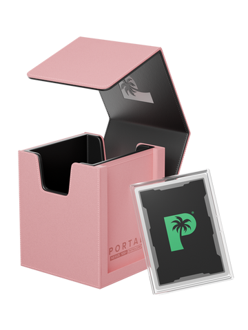 Palms Off Gaming - Portal Deck Box - Nexus 100+ Pink