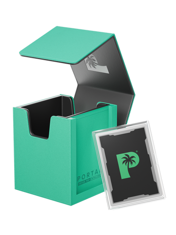 Palms Off Gaming - Portal Deck Box - Nexus 100+ Turquoise