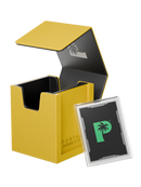 Palms Off Gaming - Portal Deck Box - Nexus 100+ Yellow
