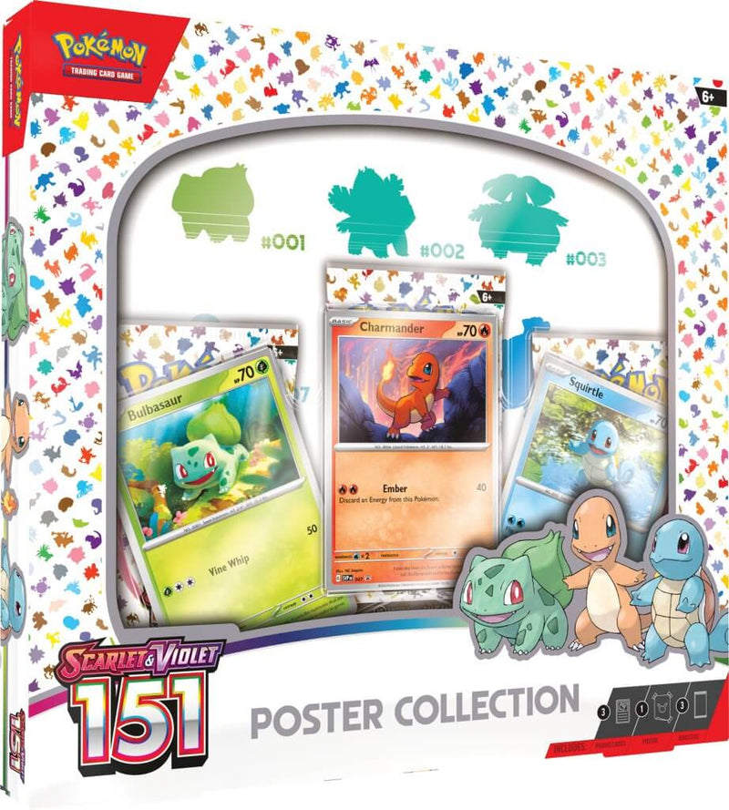 POKÉMON TCG Scarlet & Violet 151 Poster Collection