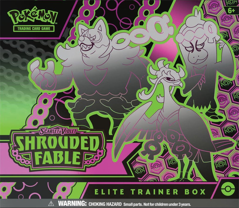 POKÉMON TCG Scarlet & Violet 6.5 Shrouded Fable Elite Trainer Box