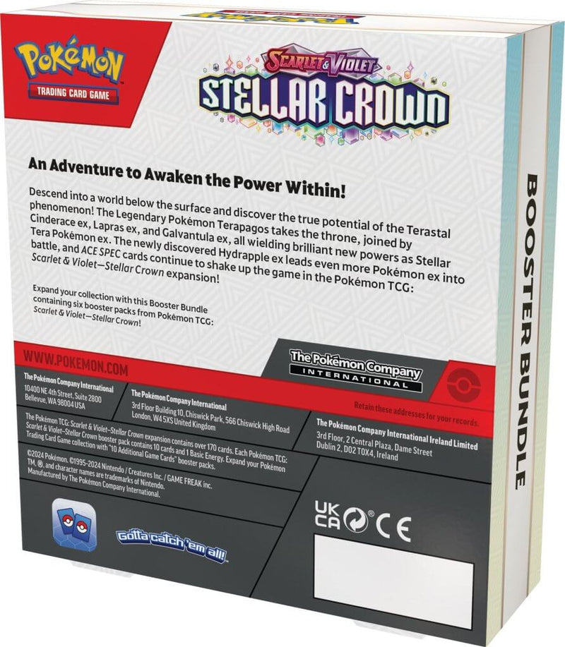 POKÉMON TCG Stellar Crown Booster Bundle