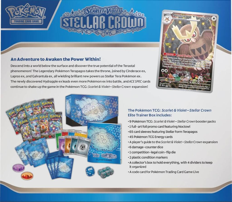 POKÉMON TCG Stellar Crown Elite Trainer Box