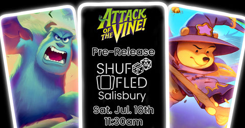 [Event Ticket - Salisbury] Lorcana Attack of the Vine Pre-release - Saturday, July 18th 11:30am
