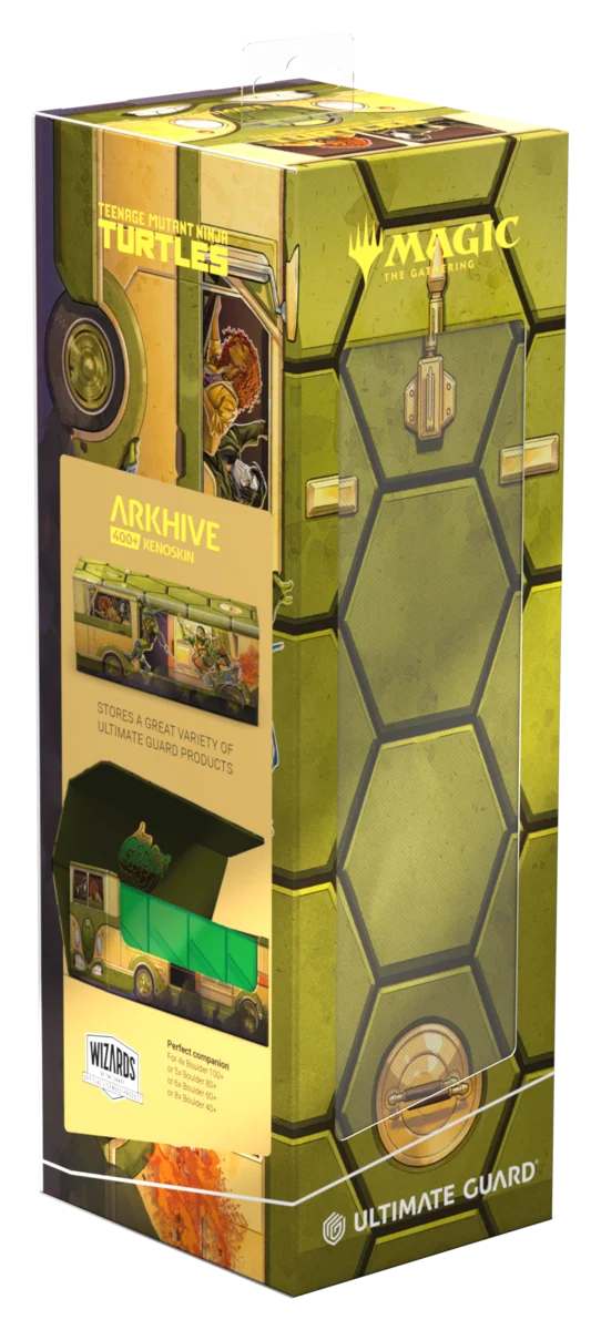 Ultimate Guard: Deck Case – XenoSkin Arkhive 400+ – MTG: TMNT – Turtles Van