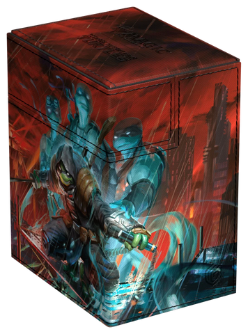 Ultimate Guard: Deck Box – XenoSkin Flip'n'Tray 133+ – MTG: TMNT - Last Ronin