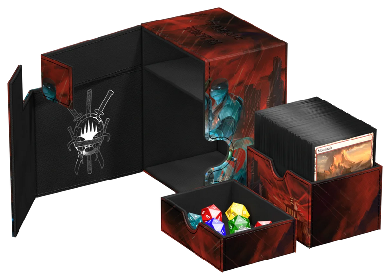 Ultimate Guard: Deck Box – XenoSkin Flip'n'Tray 133+ – MTG: TMNT - Last Ronin