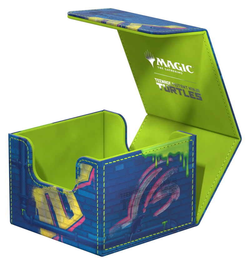 Ultimate Guard: Deck Box – XenoSkin Sidewinder 133+ – MTG: TMNT – Sewer Walls