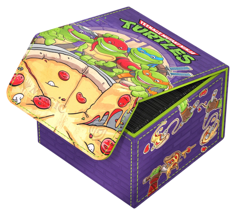 Ultimate Guard: Deck Box – XenoSkin Sidewinder 133+ – MTG: TMNT – Pizza Box