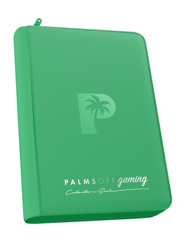 Collector's Series 4 Pocket Zip Trading Card Binder - GREEN