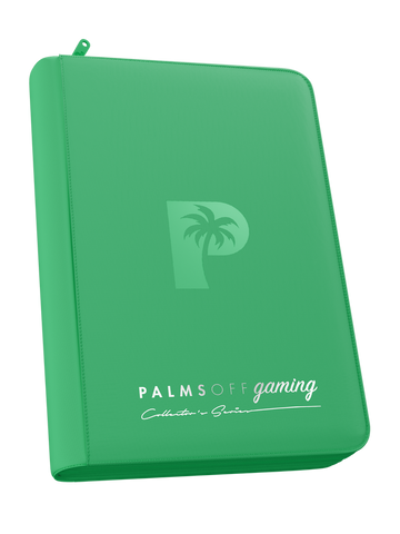 Collector's Series 4 Pocket Zip Trading Card Binder - GREEN