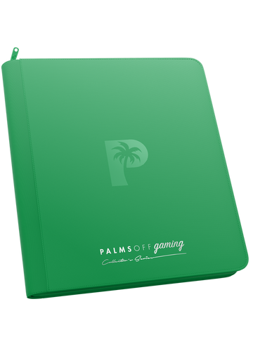 Collector's Series 12 Pocket Zip Trading Card Binder - GREEN