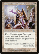 Unquestioned Authority (JUD-031) - Judgment
