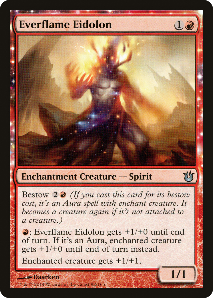 Everflame Eidolon (BNG-092) - Born of the Gods: (enchantment)