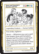 Anax and Cymede & Kynaios and Tiro (MB2PC-) - Mystery Booster 2