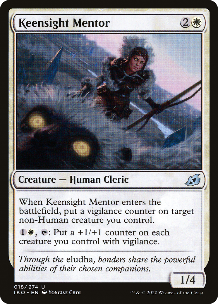 Keensight Mentor (IKO-018) - Ikoria: Lair of Behemoths