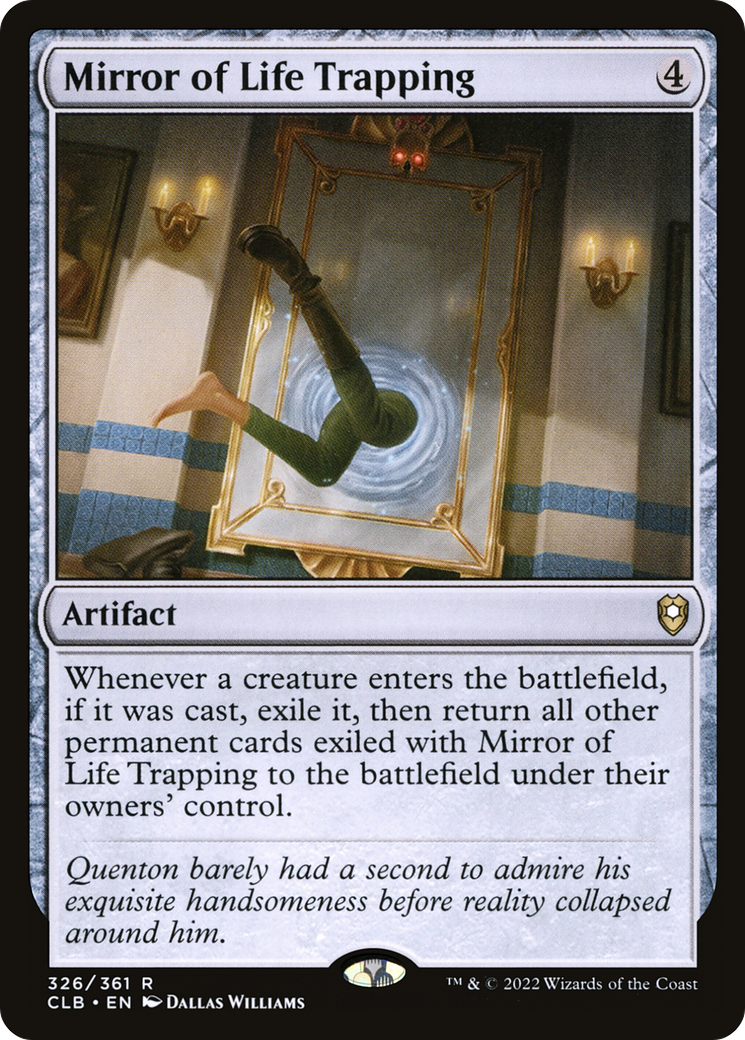 Mirror of Life Trapping (CLB-326) - Commander Legends: Battle for Baldur's Gate Foil