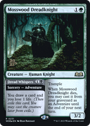 Mosswood Dreadknight // Dread Whispers (PRE-231) - Wilds of Eldraine Promos Foil