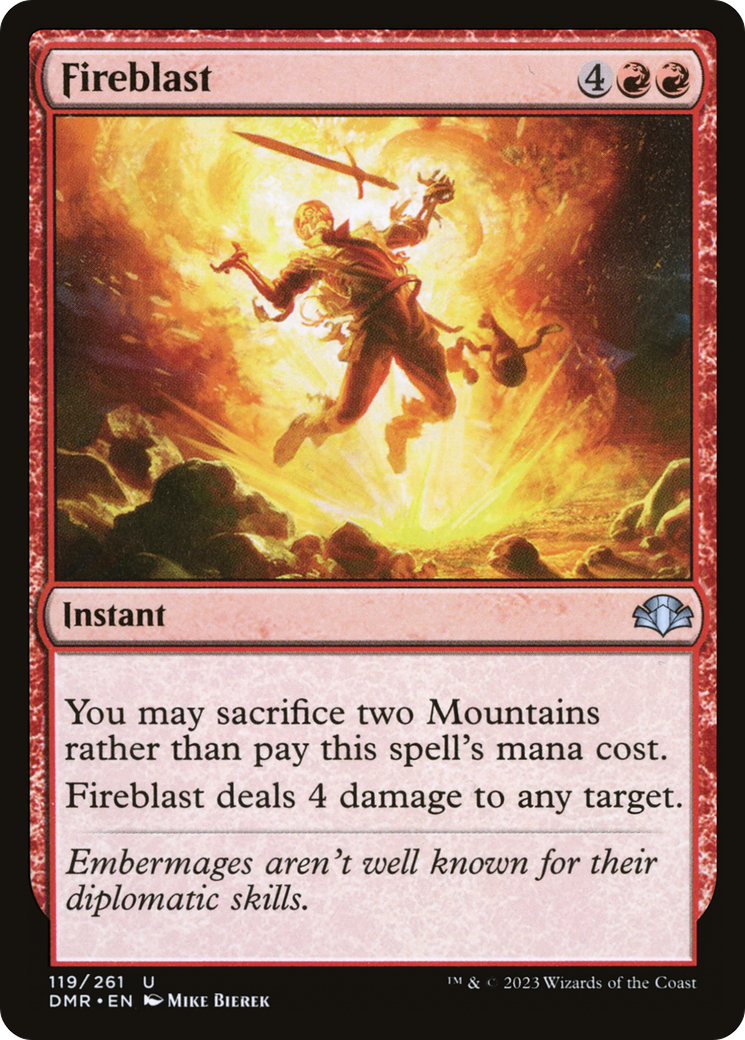Fireblast (DMR-119) - Dominaria Remastered