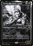 Torens, Fist of the Angels (VOW-328) - Innistrad: Crimson Vow: (Showcase) Foil