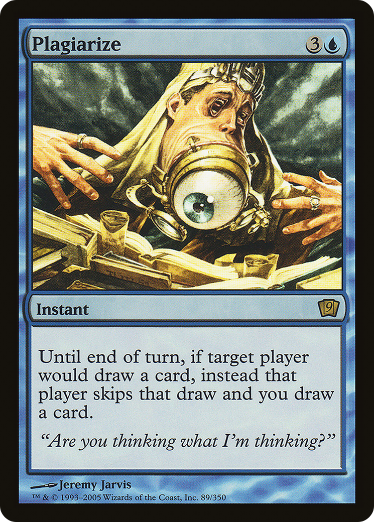 Plagiarize (9ED-89★) - Ninth Edition Foil
