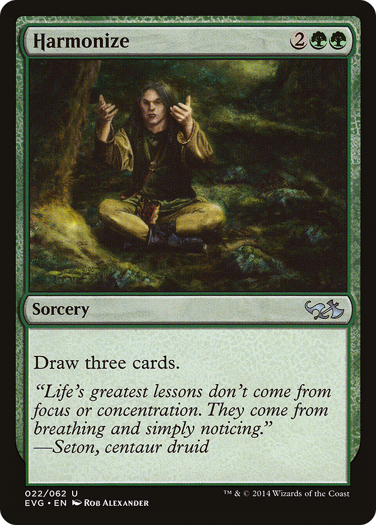 Harmonize (DD3-) - Duel Decks Anthology: Elves vs. Goblins