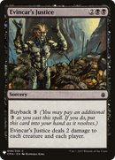 Evincar's Justice (LIST-058) - The List