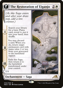 The Restoration of Eiganjo // Architect of Restoration (NEO-034) - Kamigawa: Neon Dynasty: (fandfc, enchantment)