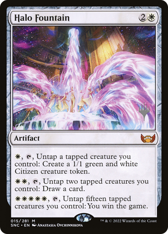 Halo Fountain (PPSNC-15P) - Streets of New Capenna Promos