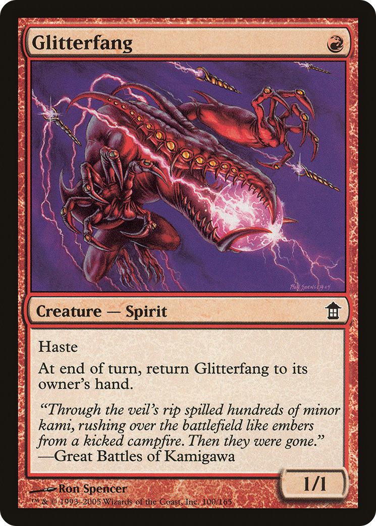 Glitterfang (SOK-100) - Saviors of Kamigawa Foil