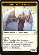 Angel of Sanctions (AKH-001) - Amonkhet Tokens Foil